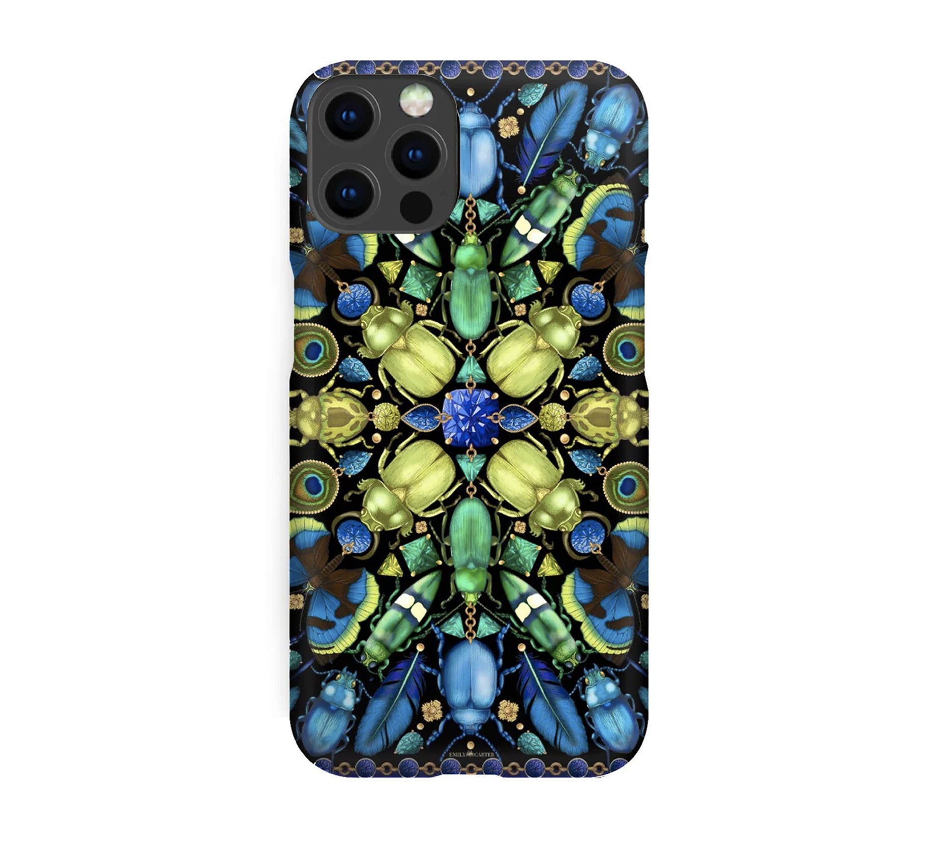 Luxury Phone Case - Beetle & Jewel