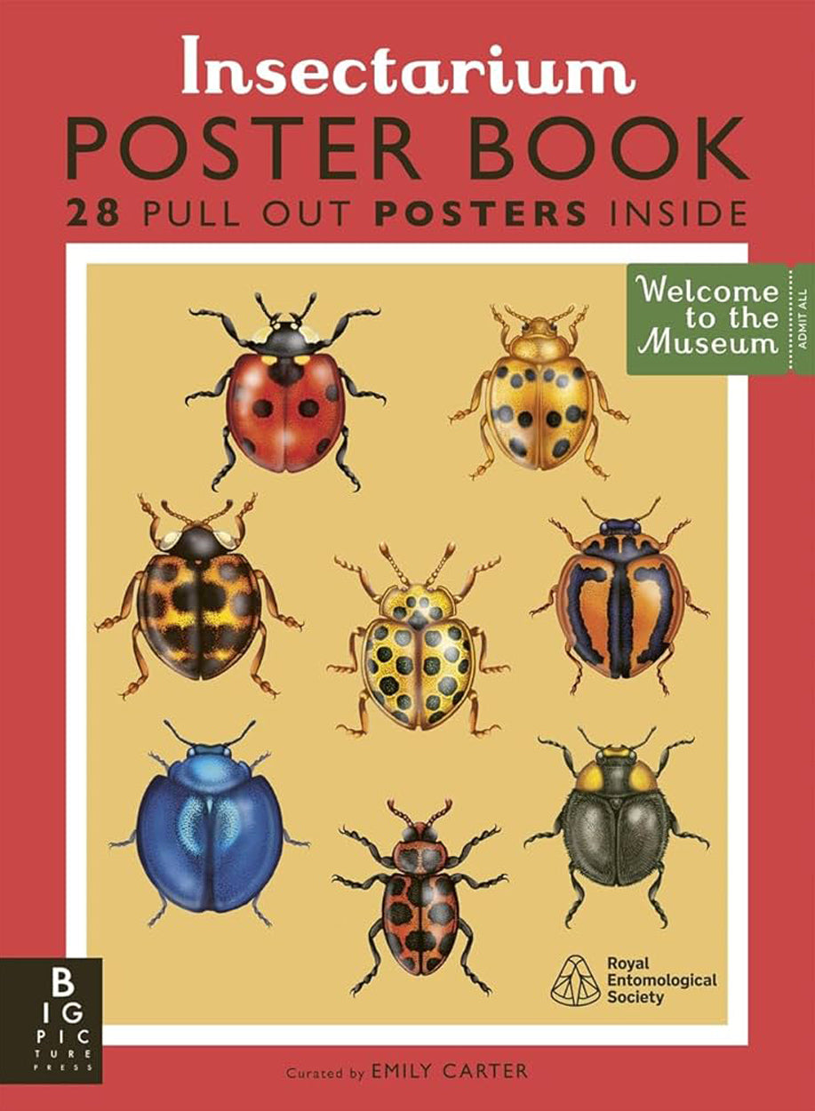 'Insectarium Poster Book' by Emily Carter [Signed Copy]
