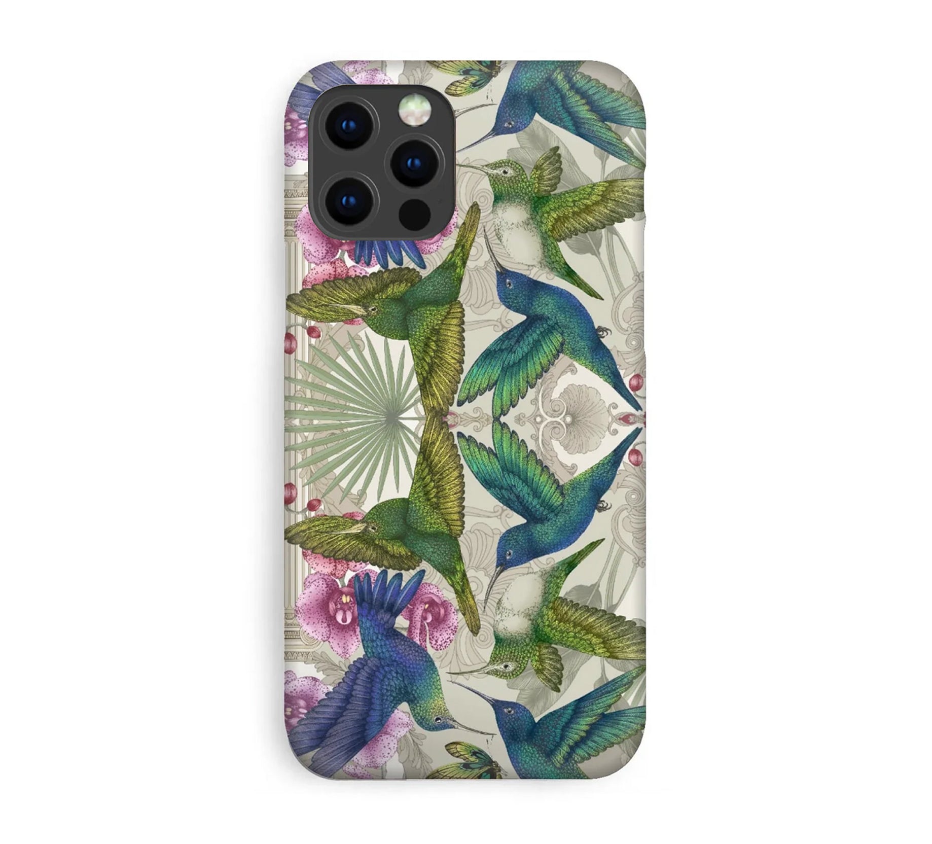 Luxury Phone Case - Hummingbird Temple