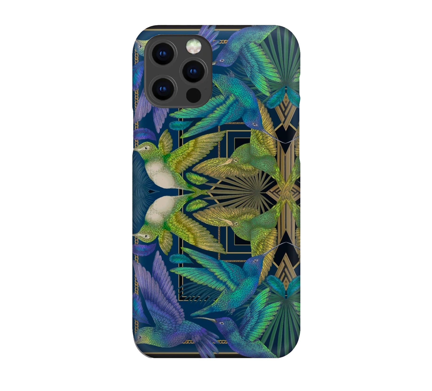 Luxury Phone Case - Midnight Hummingbird