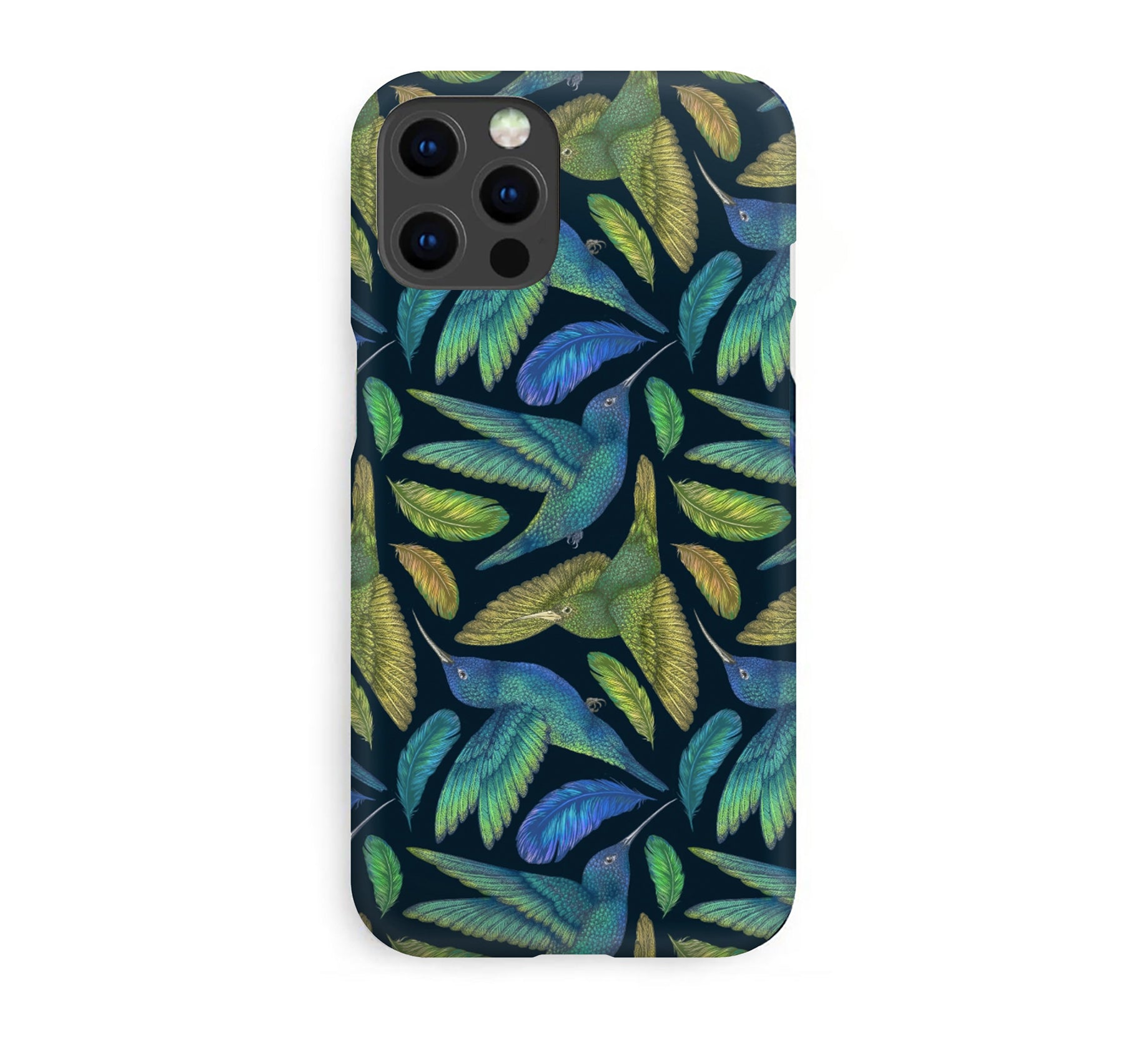 Luxury Phone Case - Iridescent Hummingbird