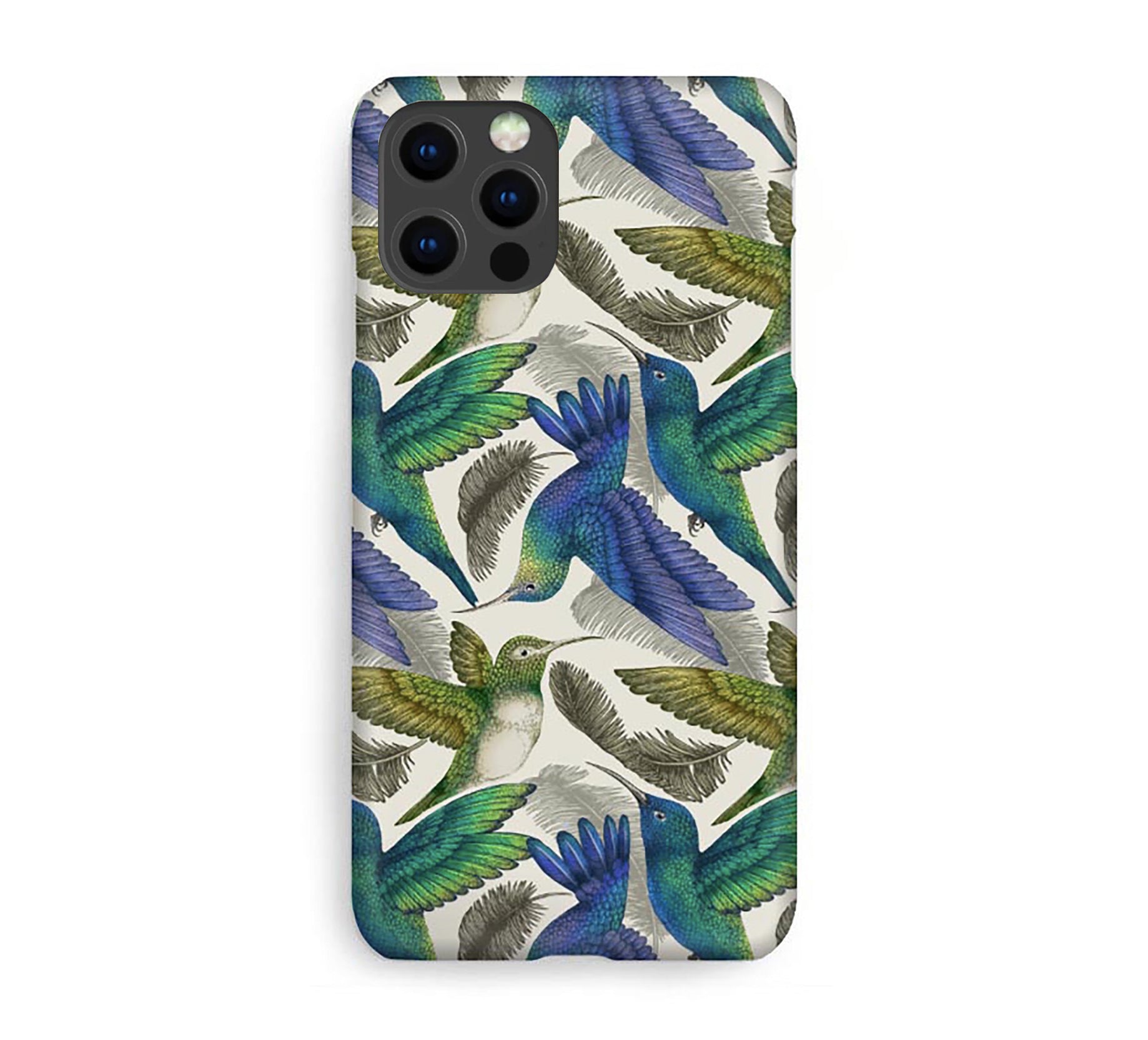 Luxury Phone Case - Tropical Hummingbirds