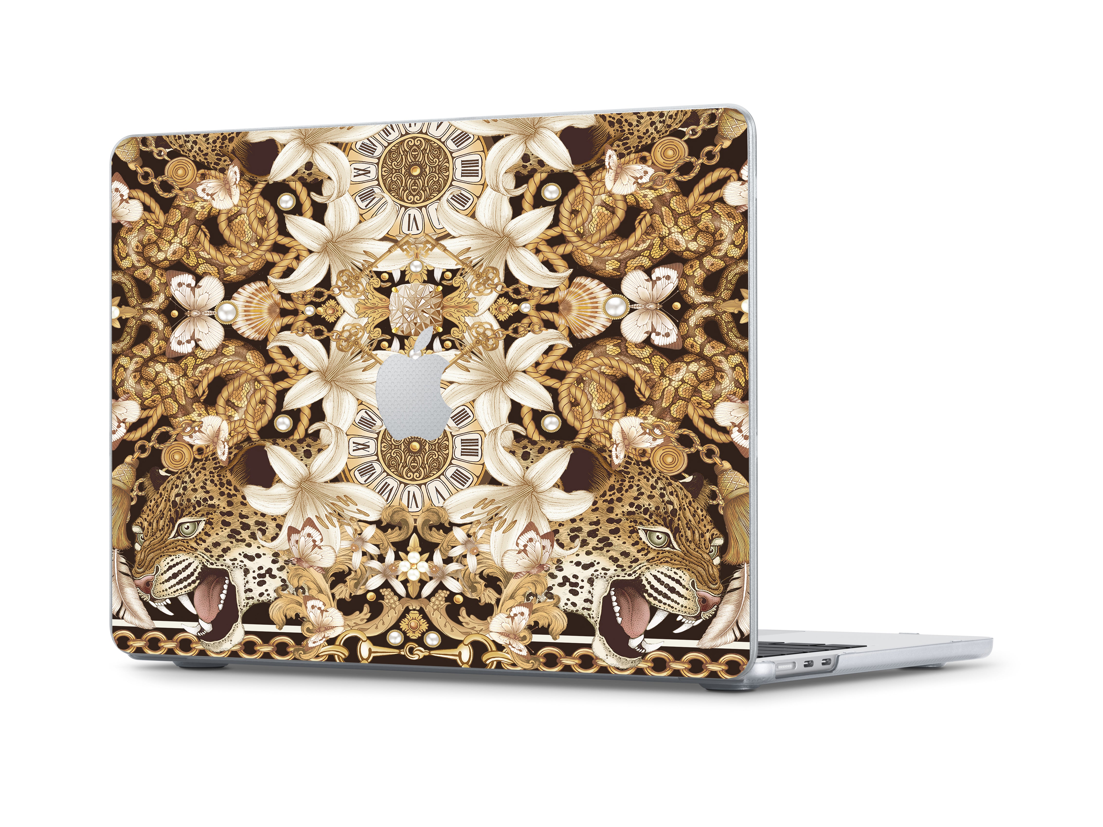 Laptop Skin - Leopard & Lily