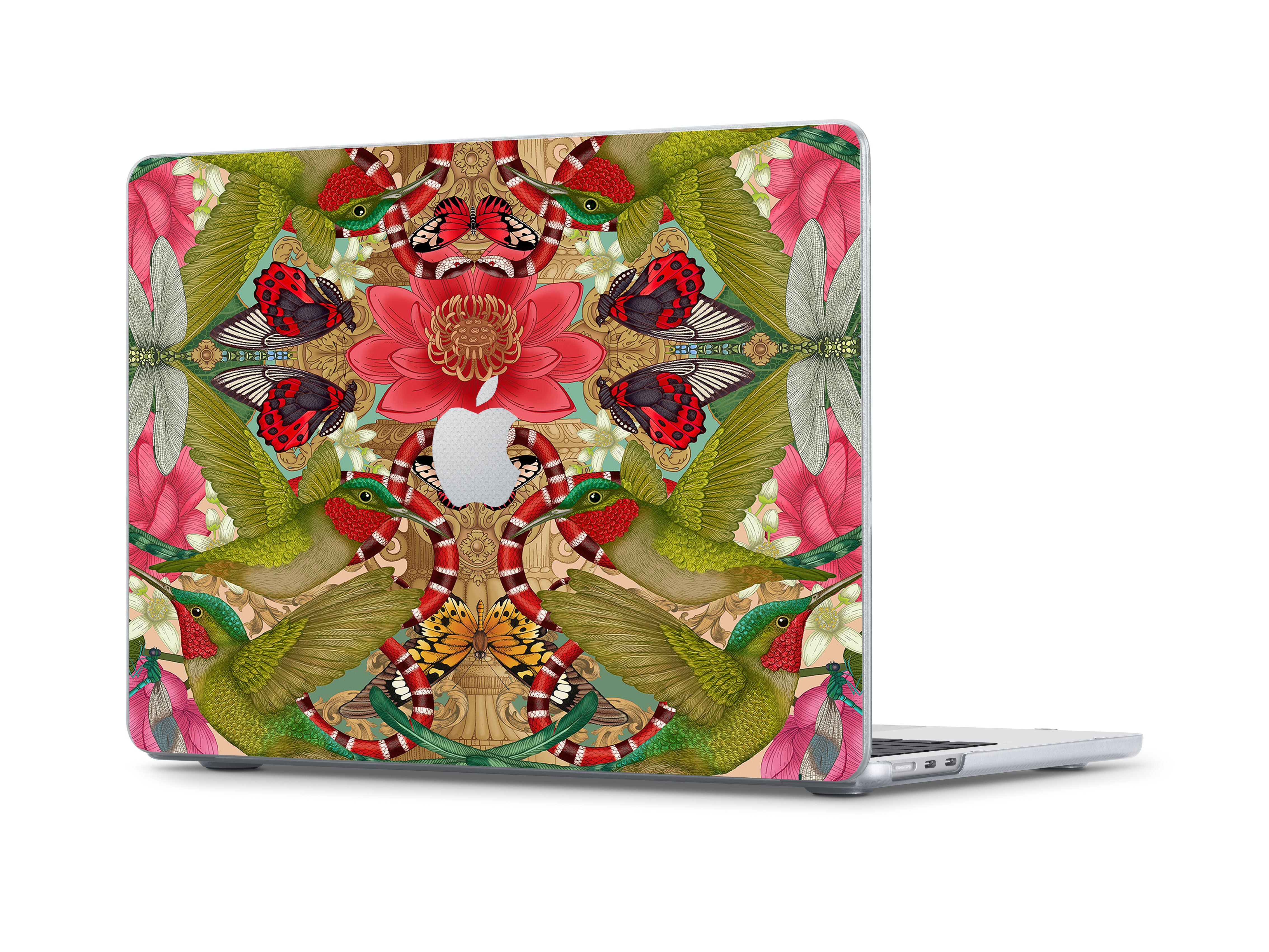 Laptop Skin - Hummingbird & Lotus