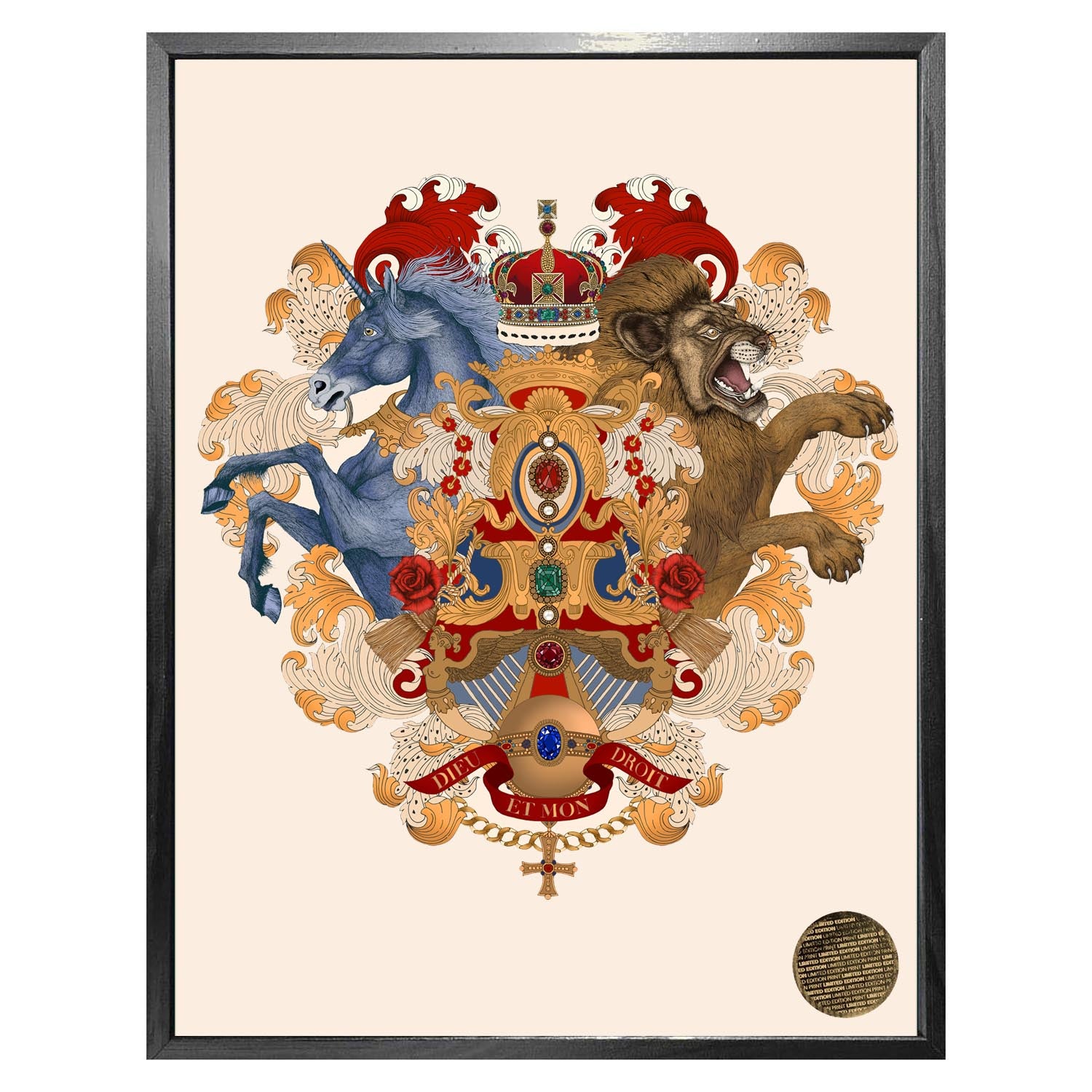 'Monarchy' Giclée Print A2 - Limited Edition