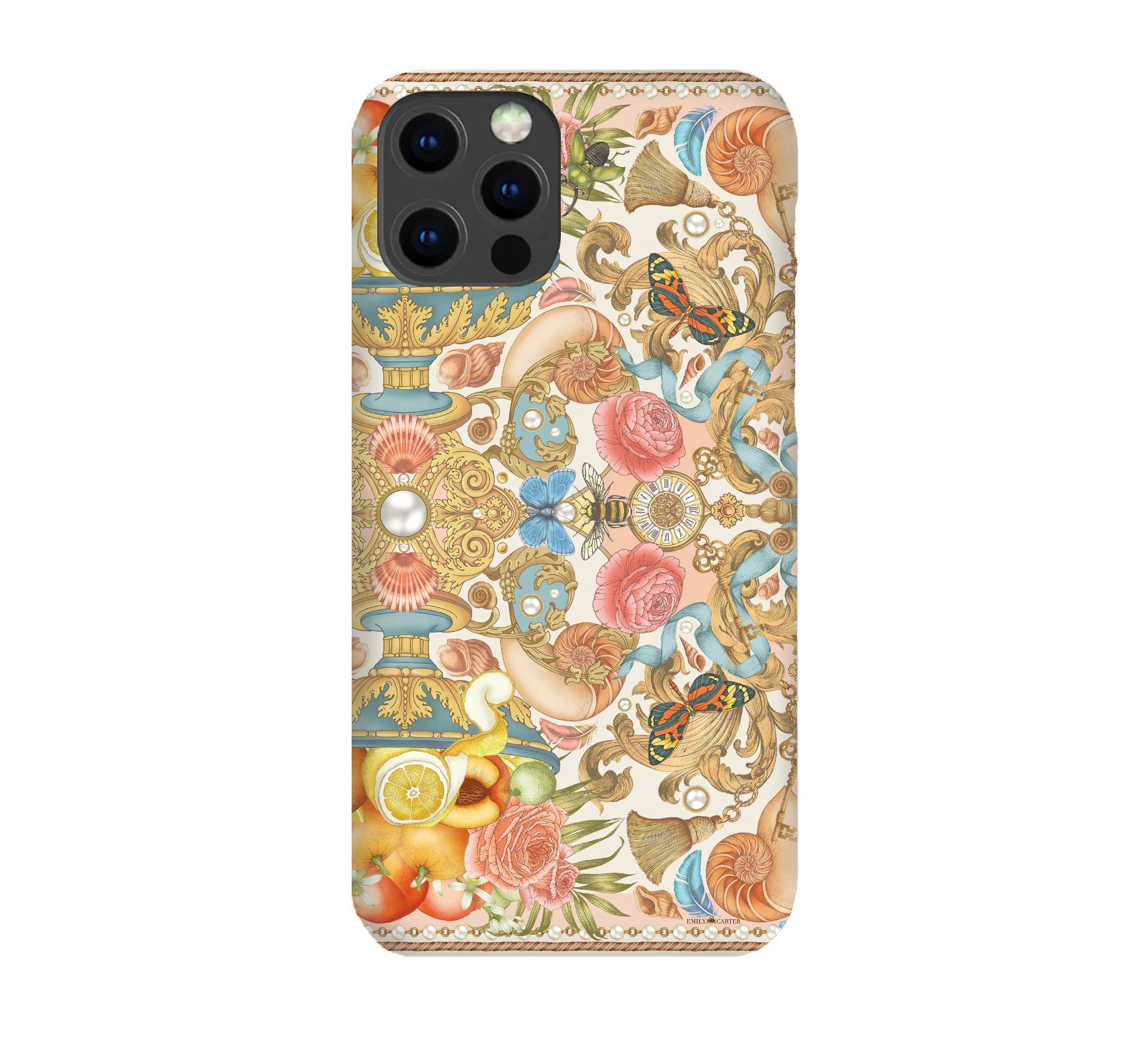 Luxury Phone Case - Pearl Baroque