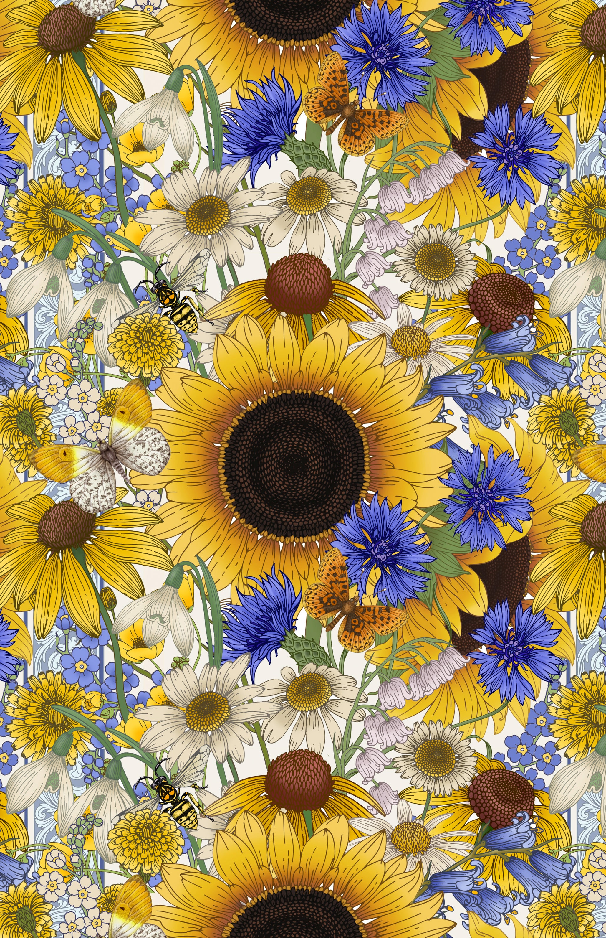 Sunflower Bouquet Wallpaper