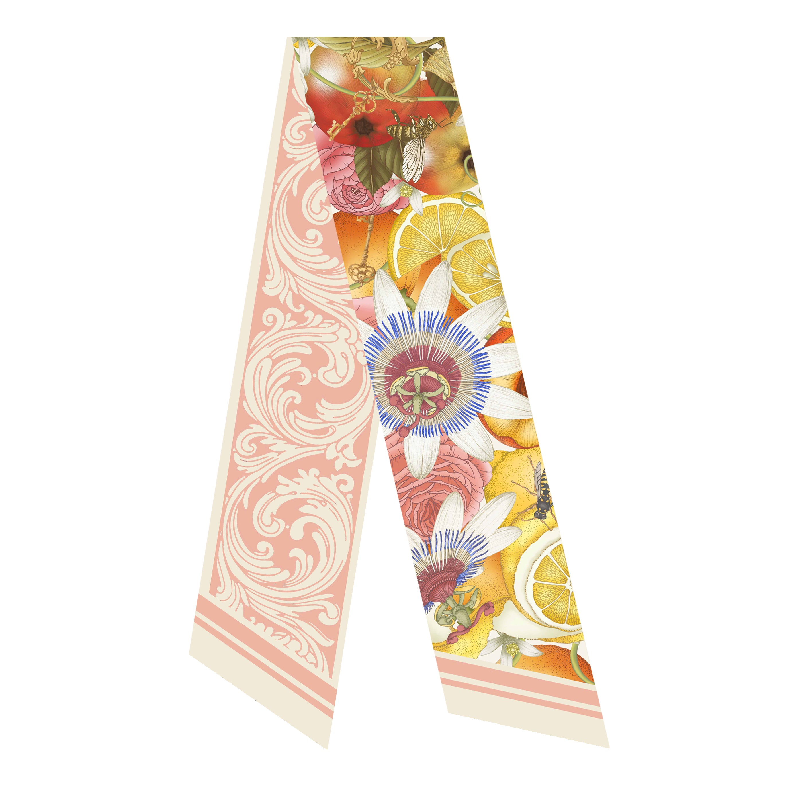 The Rose & Lemon Luxe Twilly Scarf [Preorder]