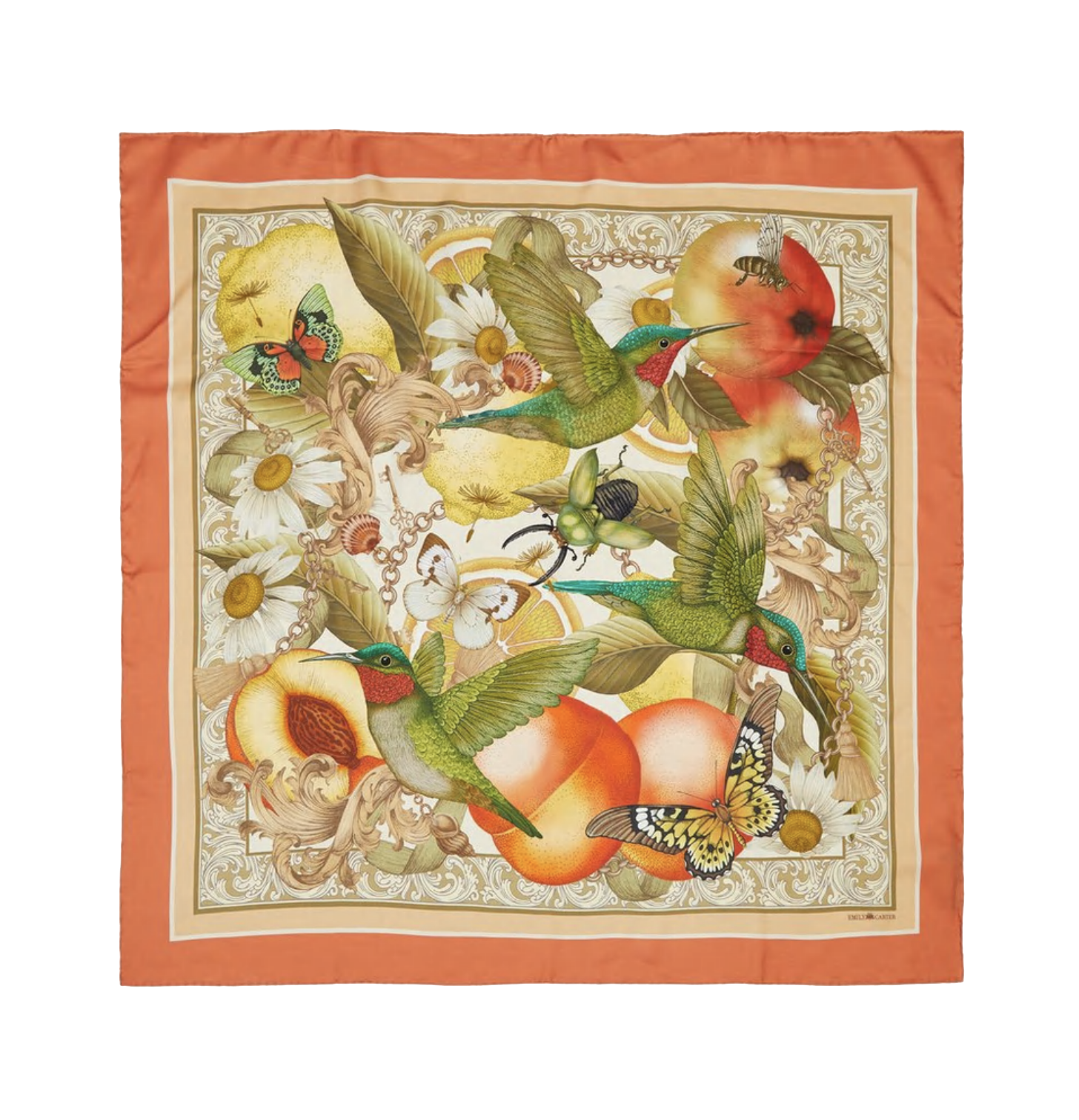 The Botanical Garden Silk Scarf | 65x65cm [Preorder]