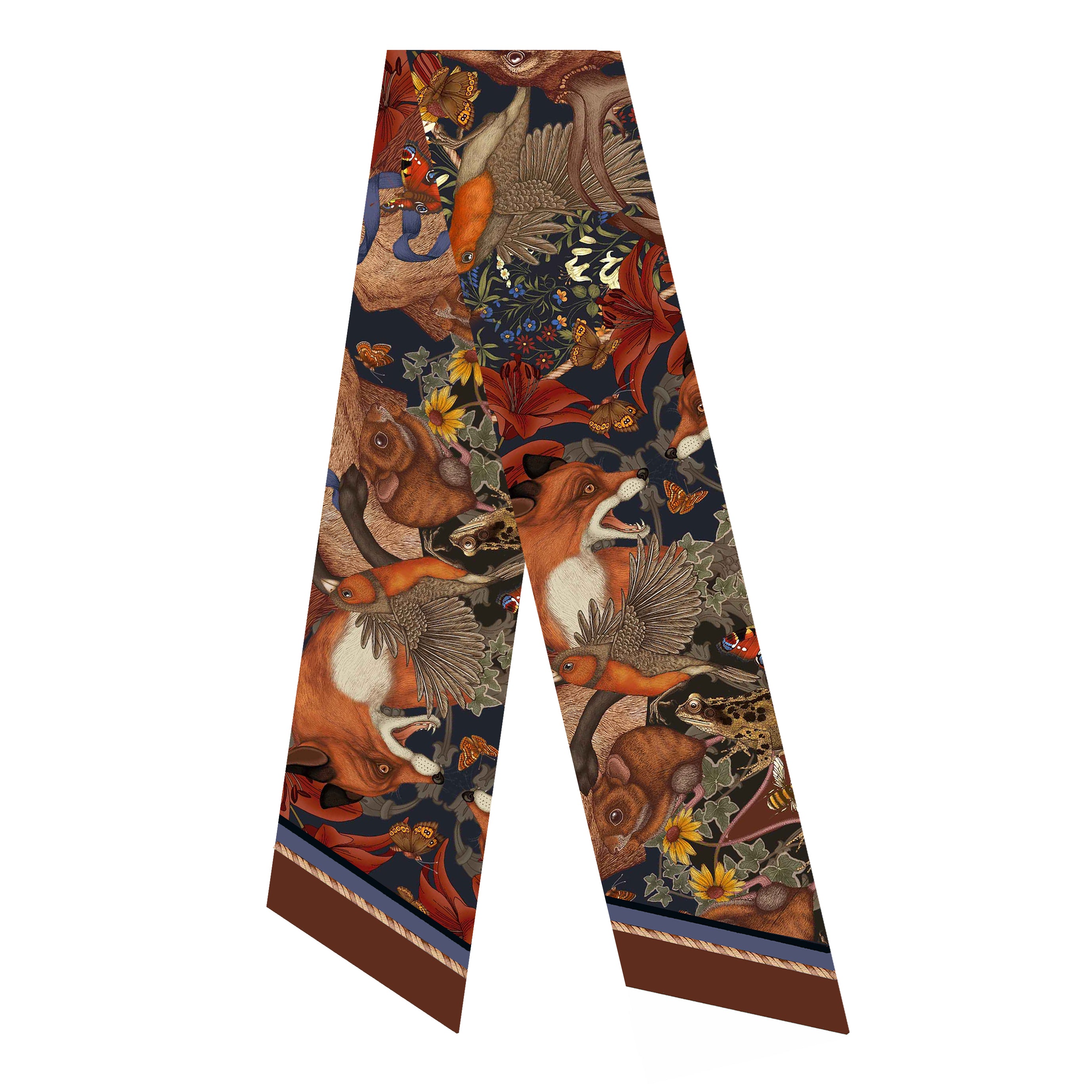 The Stag & Fox Luxe Twilly Scarf [Preorder]