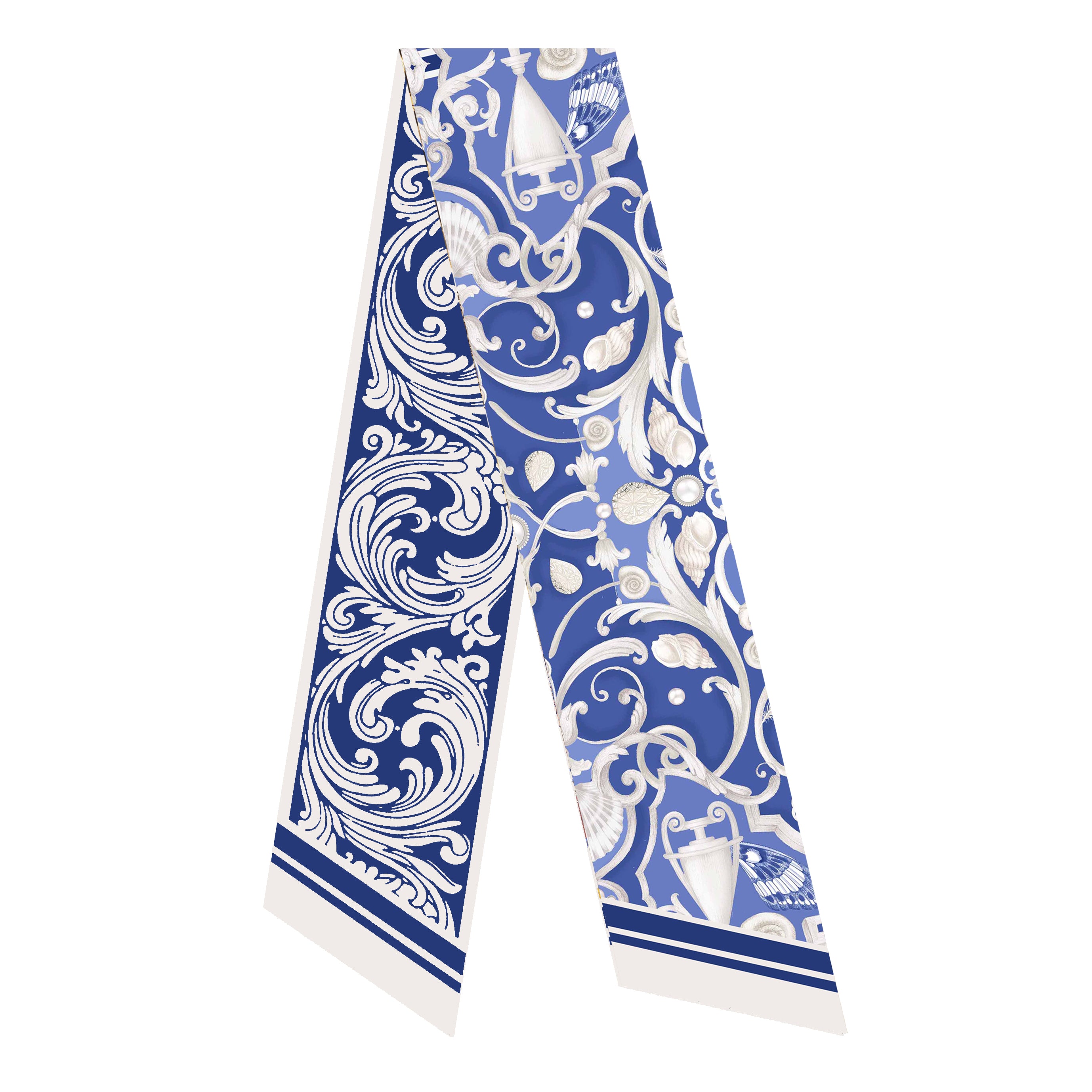 The Fan & Feather Luxe Twilly Scarf [Preorder]