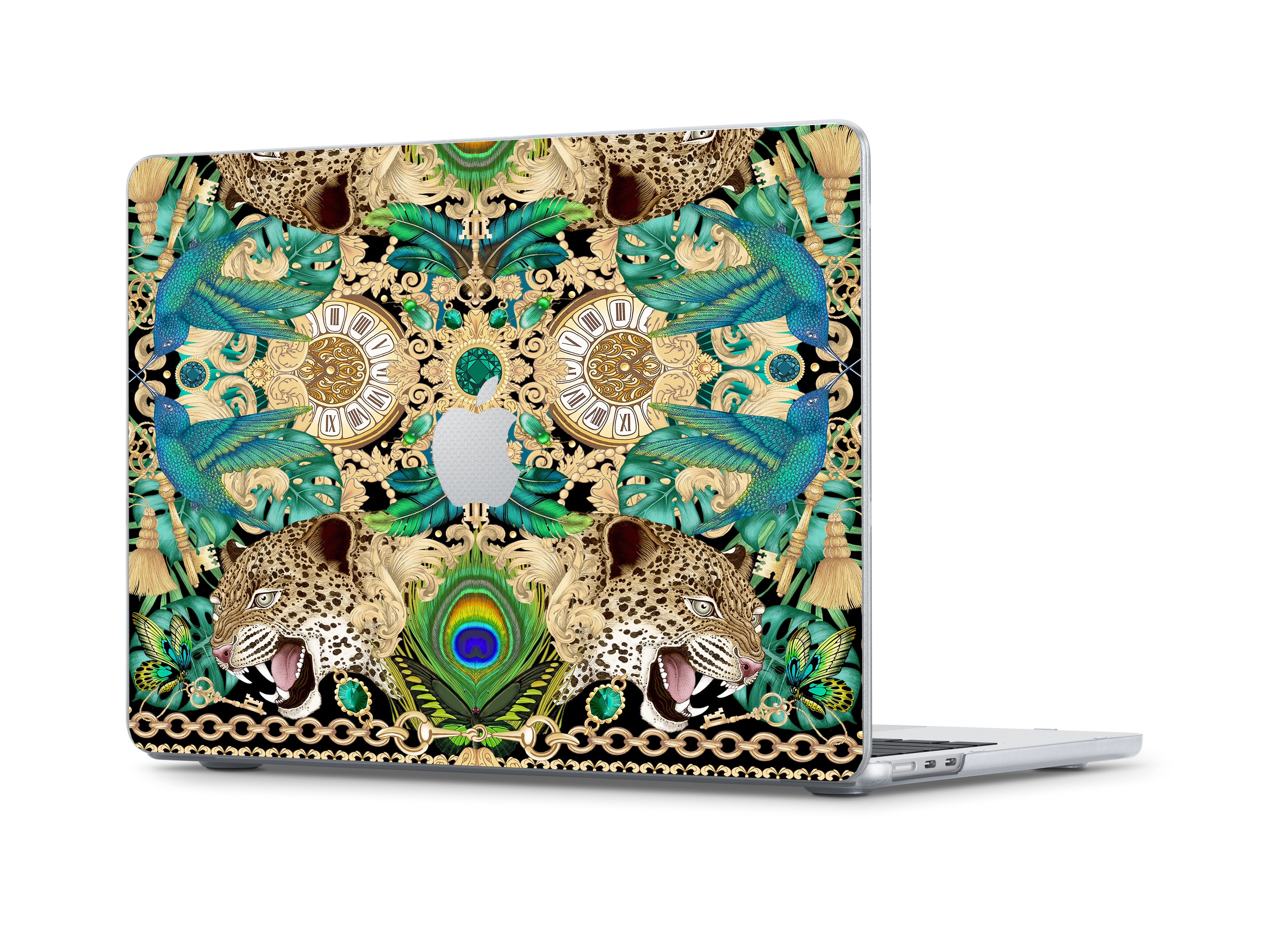 Laptop Skin - Emerald Jaguar