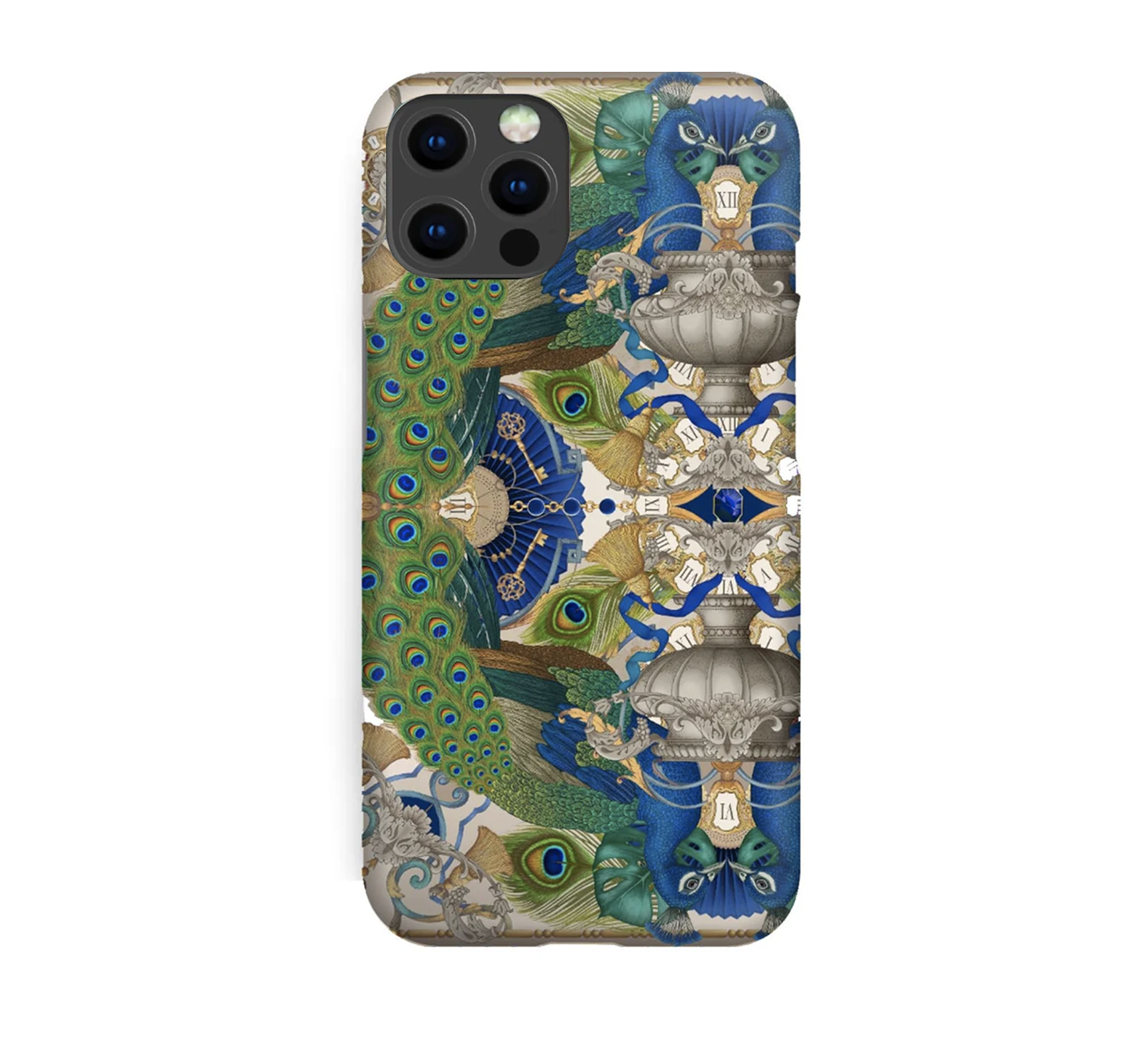 Luxury Phone Case - Peacock Baroque