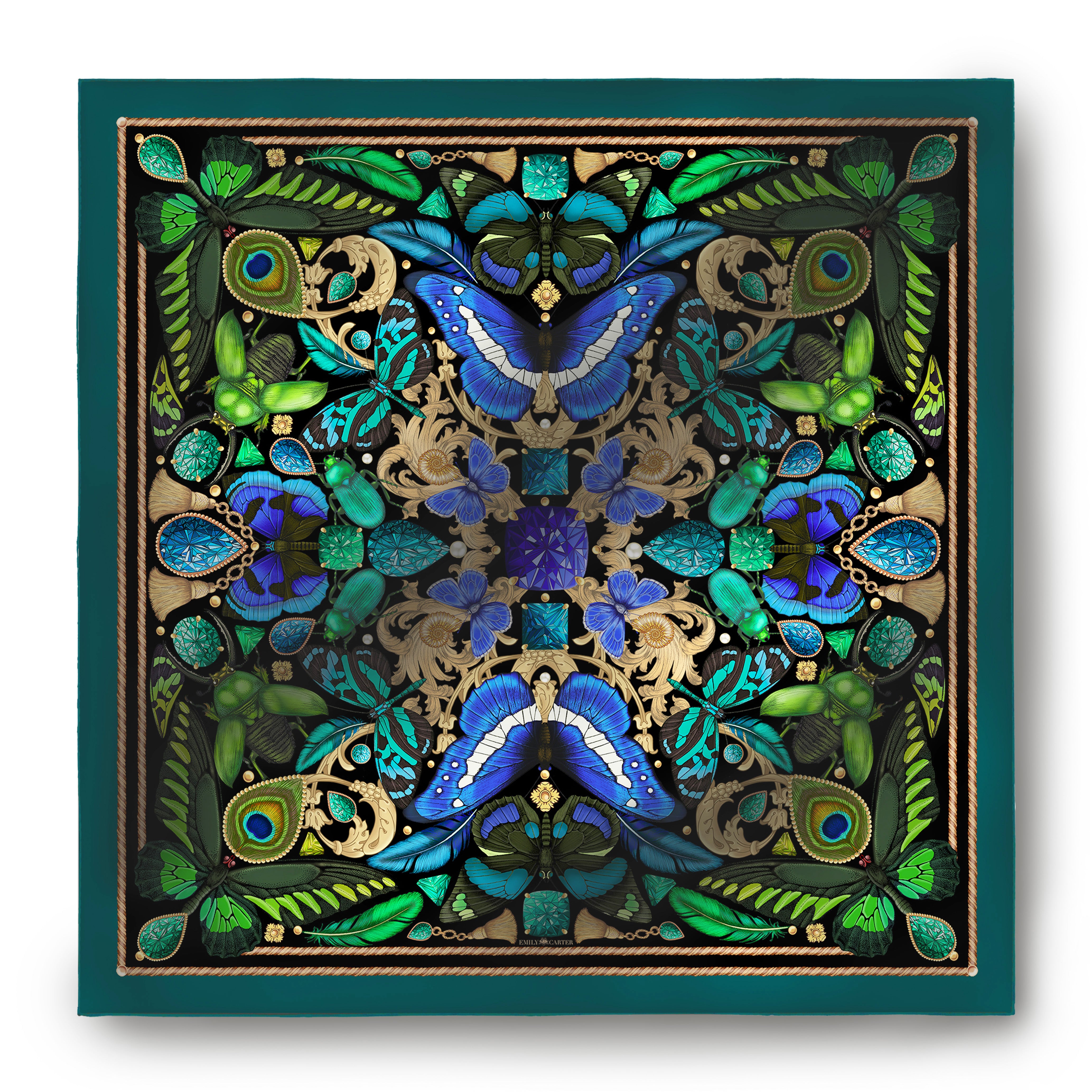 The Iridescent Butterfly Scarf | 65x65cm [Preorder]