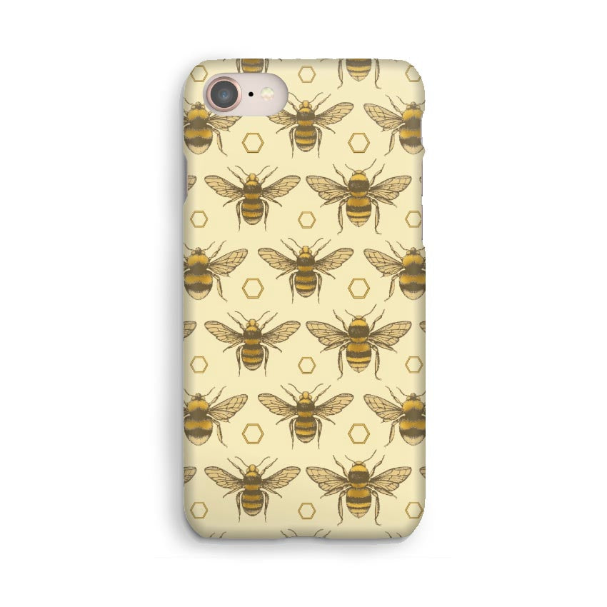 Luxury Phone Case - British Bees Gold