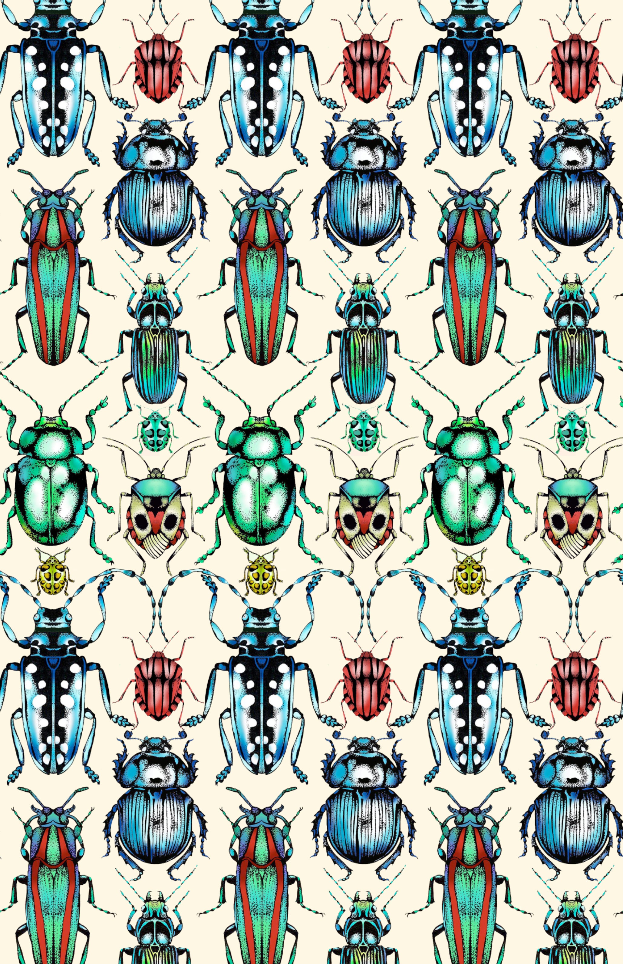 Tropical Beetle Wallpaper