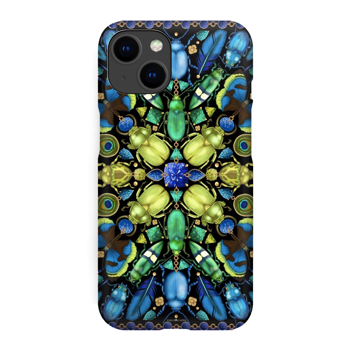 Luxury Phone Case - Beetle & Jewel