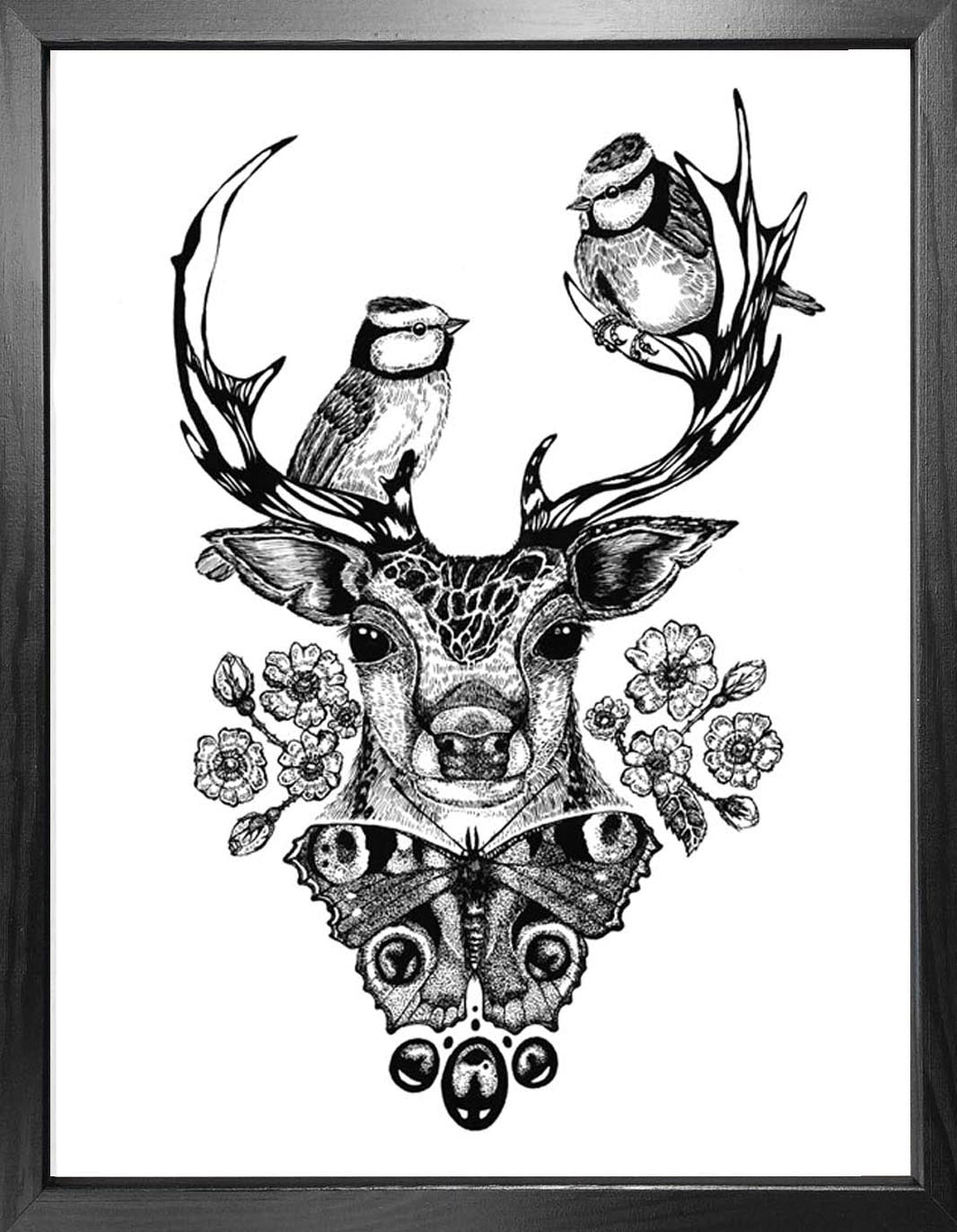'The Roe Deer' Fine Art Print