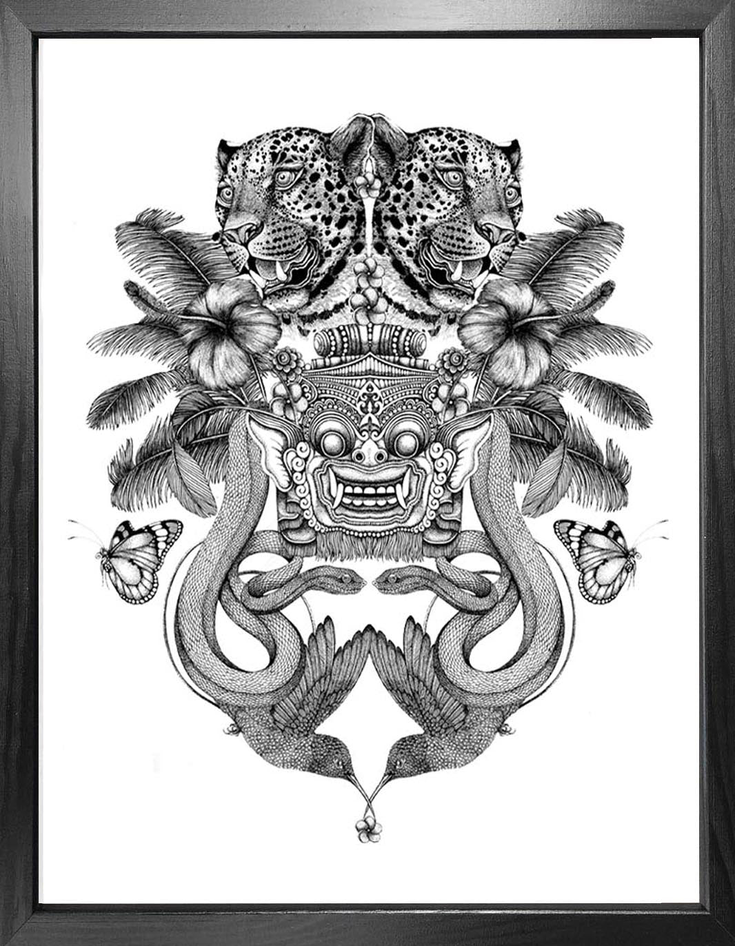 'Balinese Jungle' Fine Art Print