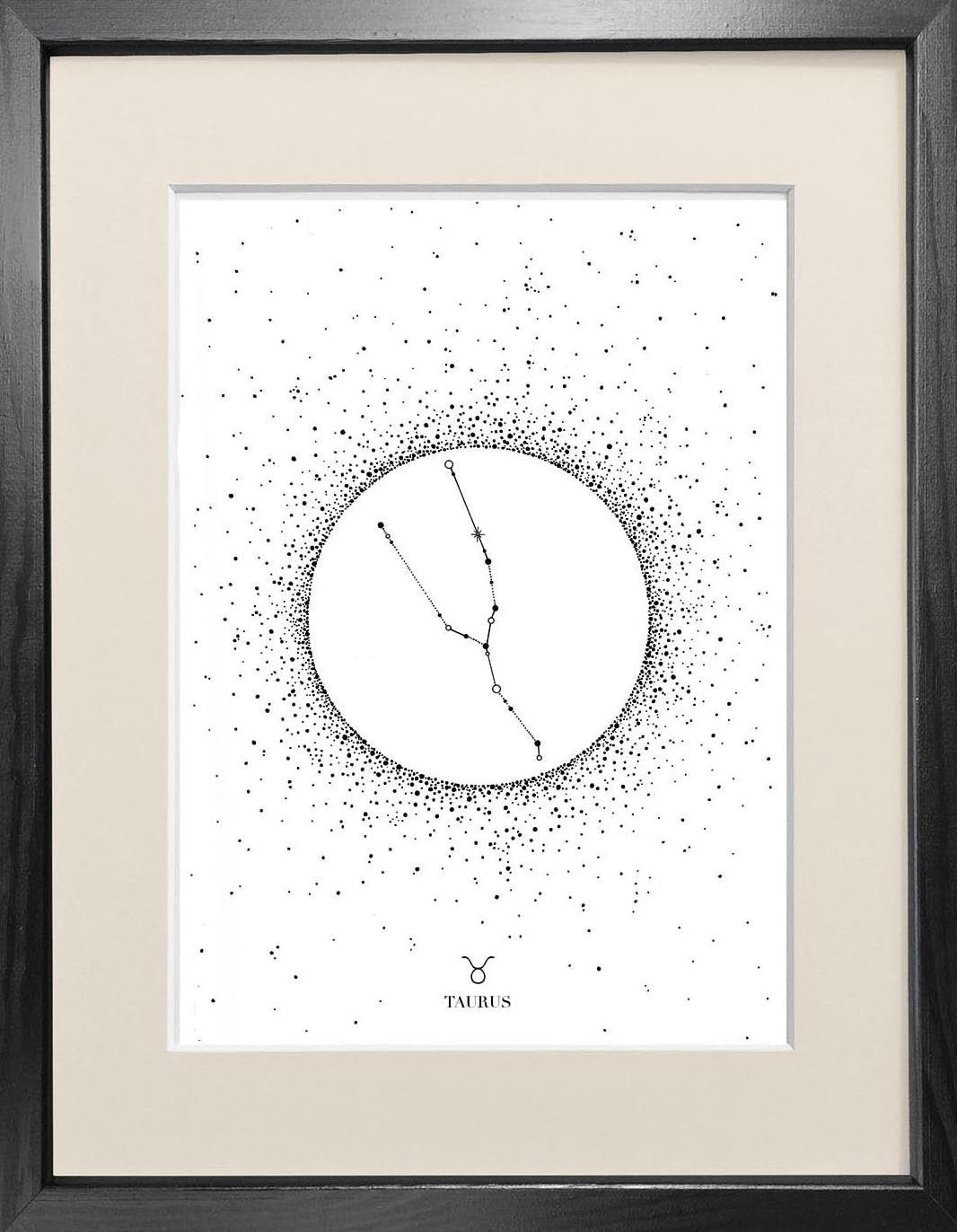 'Taurus Star Sign' Fine Art Print