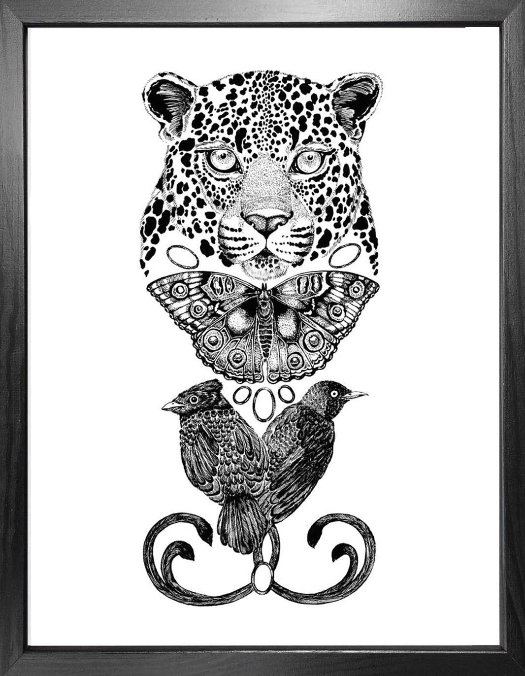 'The Tropical Leopard' Fine Art Print