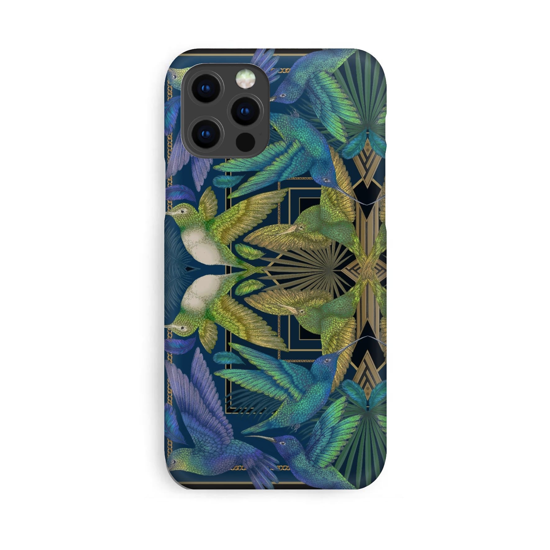 Luxury Phone Case - Midnight Hummingbird