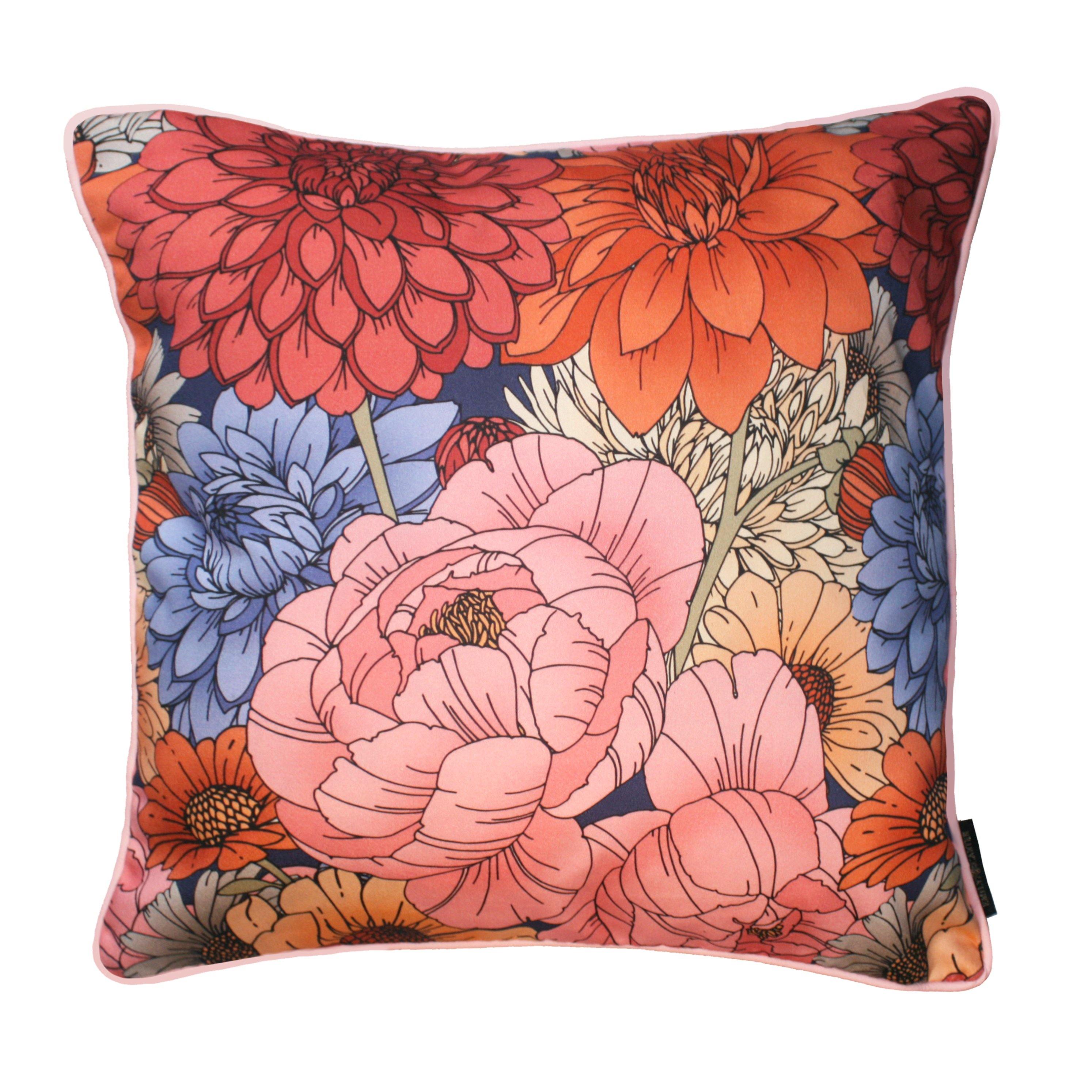 The Antique Floral Cushion | 45x45cm - Emily Carter London