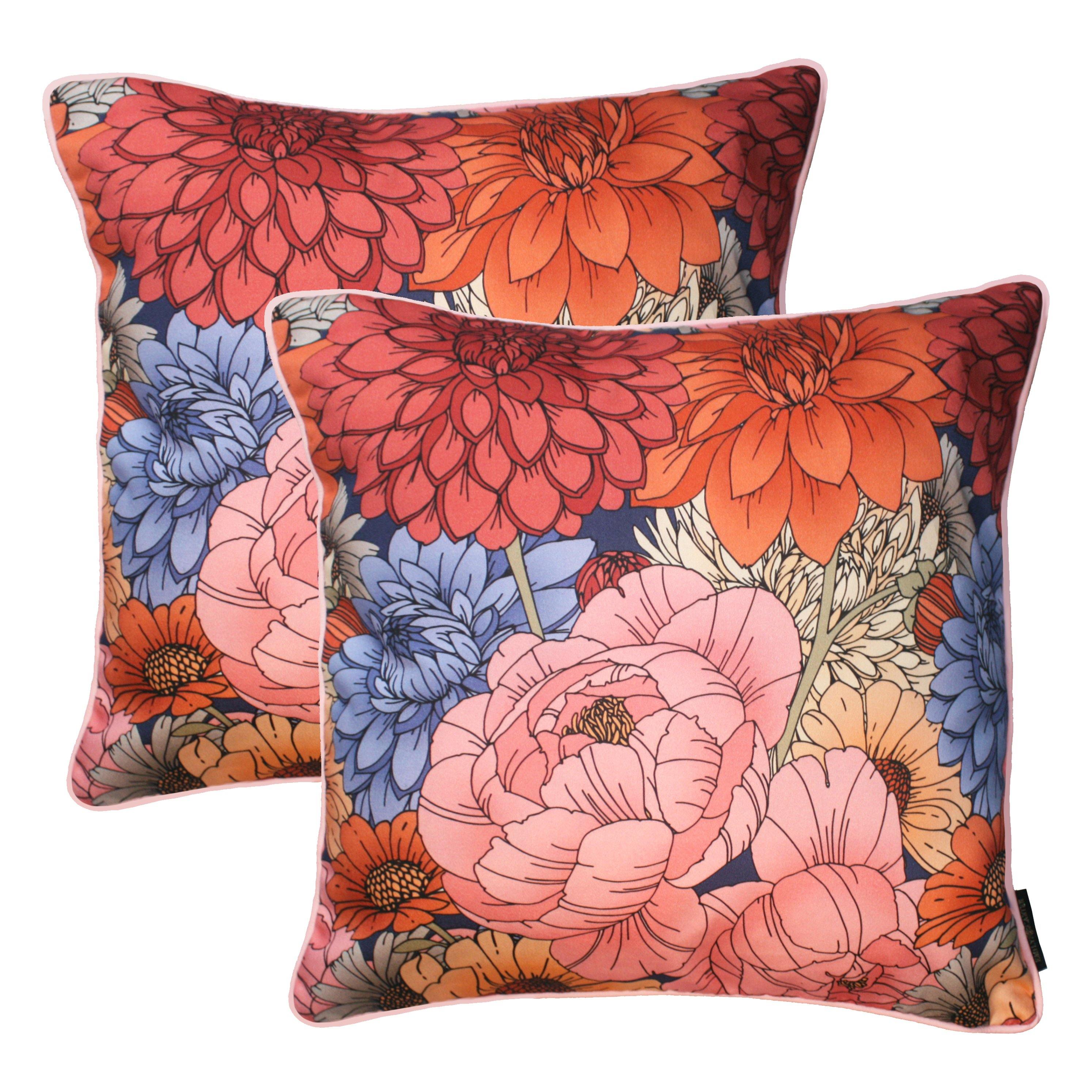 The Antique Floral Cushion Set | 45x45cm - Emily Carter London