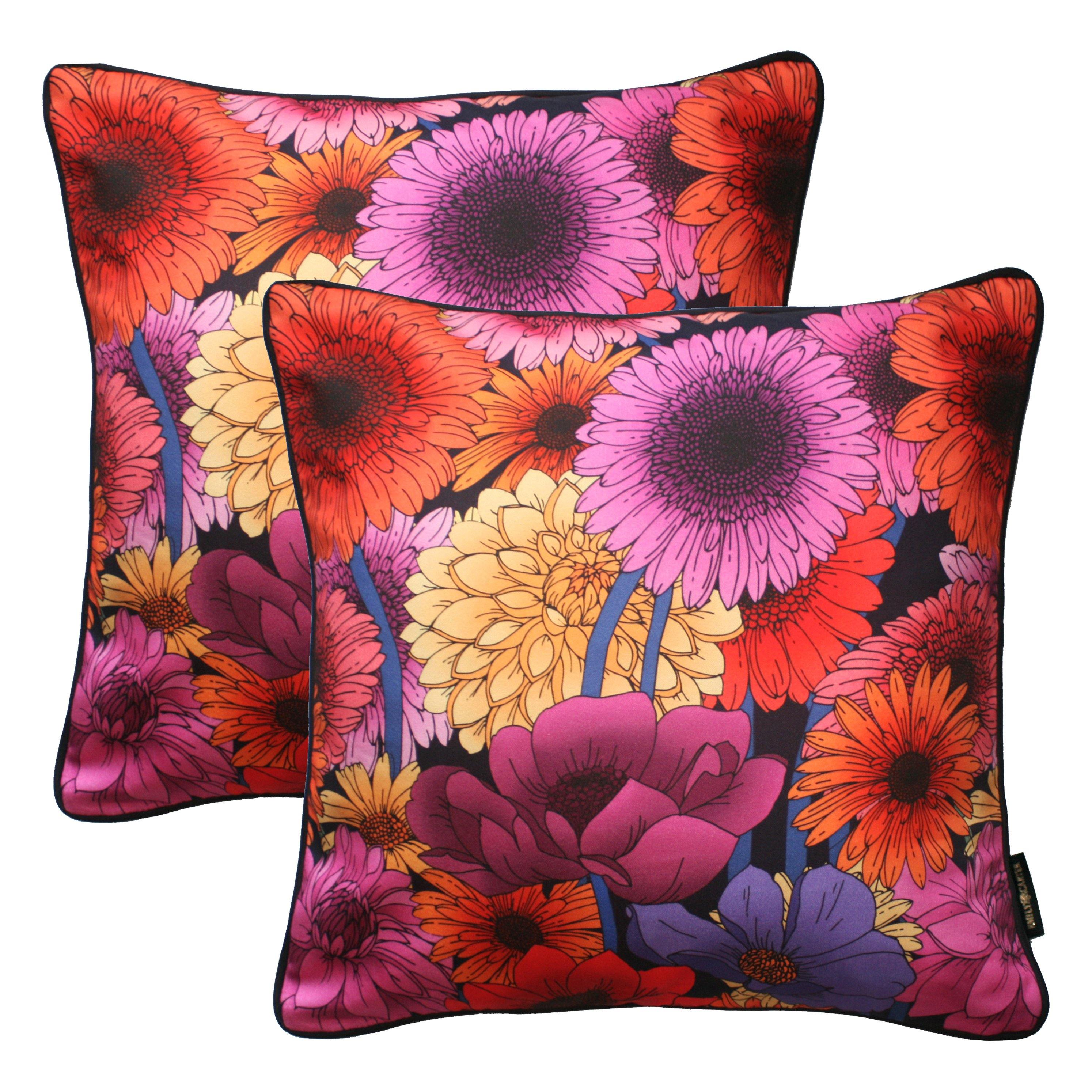 The Dahlia Garden Cushion Set | 45x45cm - Emily Carter London