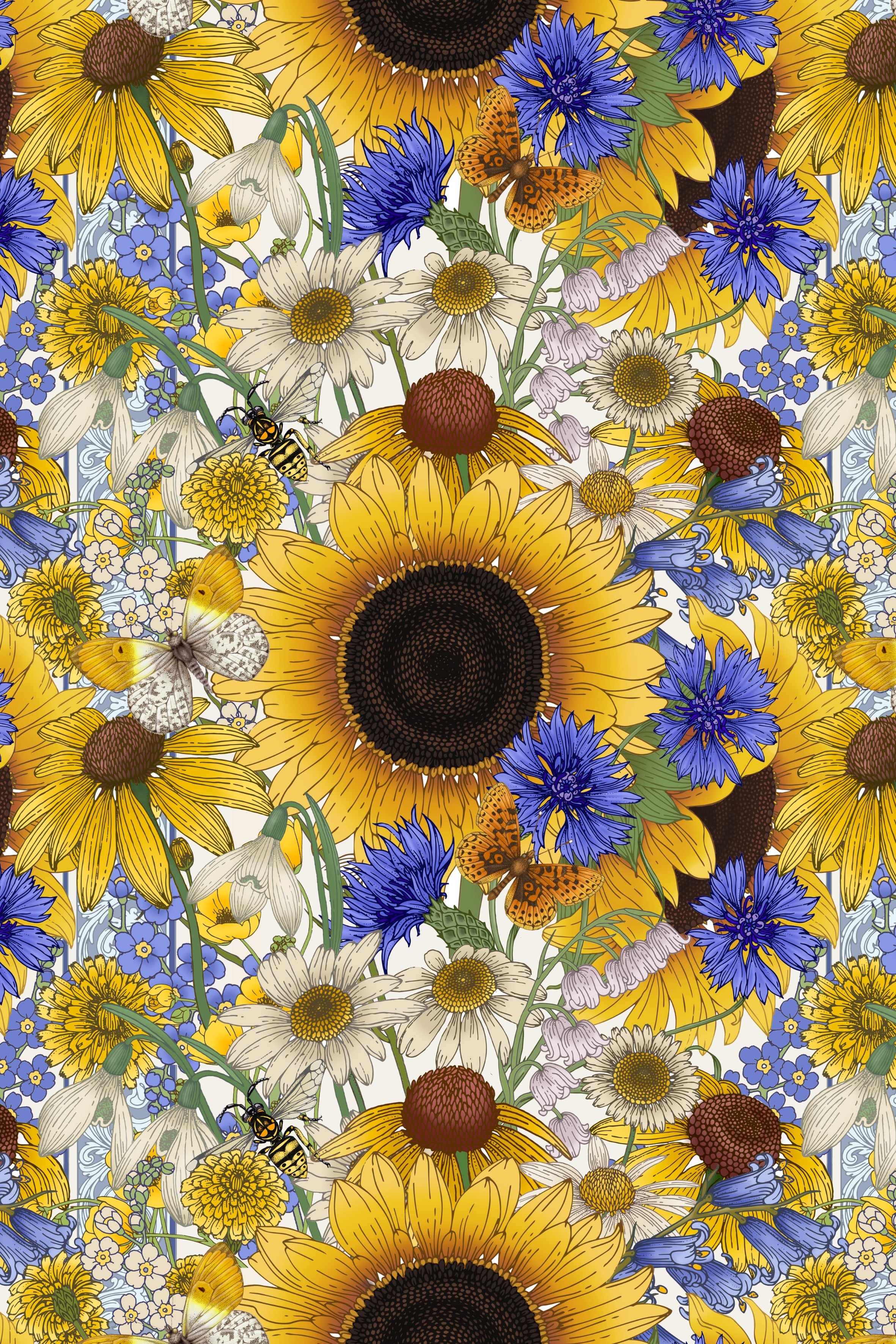 Sunflower Bouquet Wallpaper