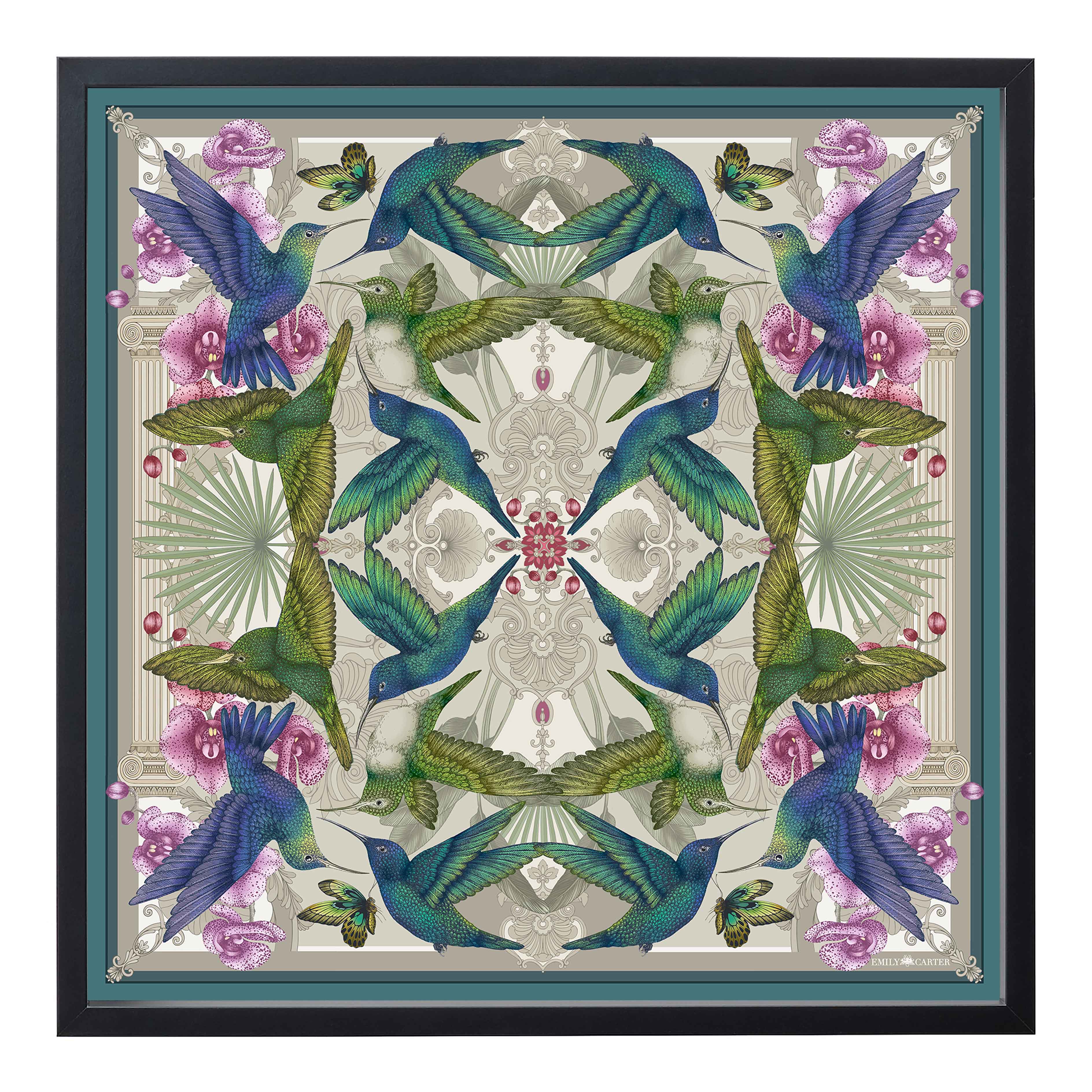 'Hummingbird Temple' Giclée Print - Limited Edition