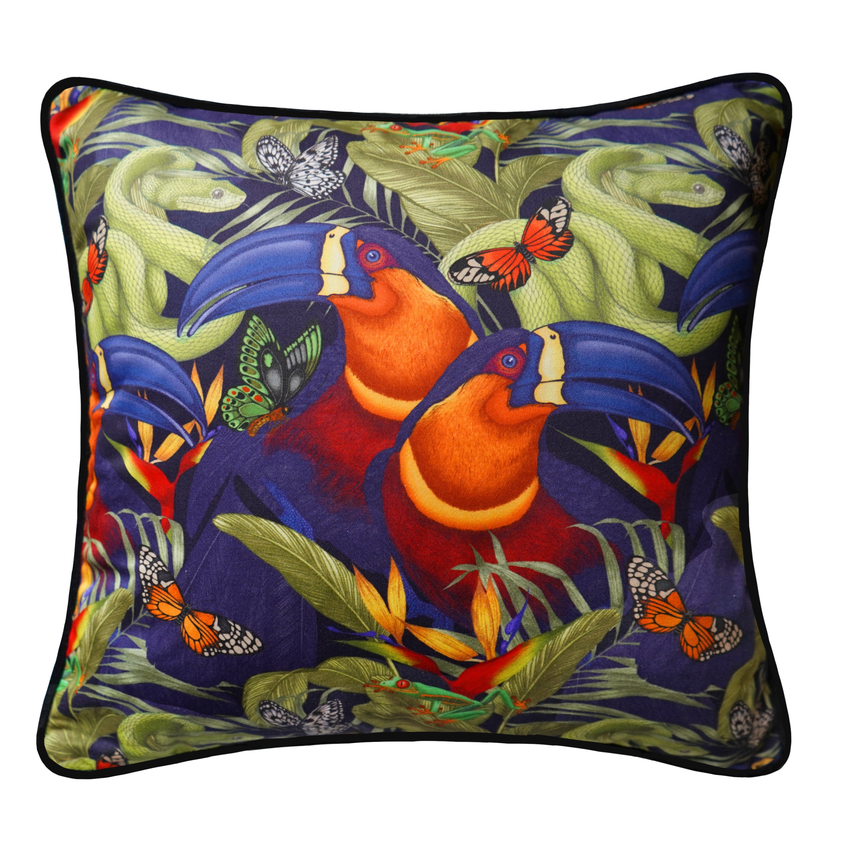 The Tropical Toucan Cushion | 45x45cm