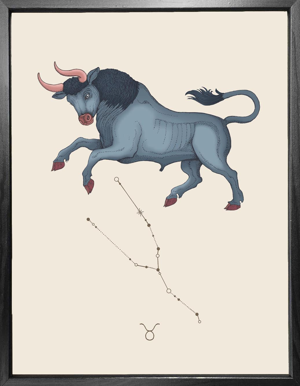 'Taurus Zodiac' Fine Art Print