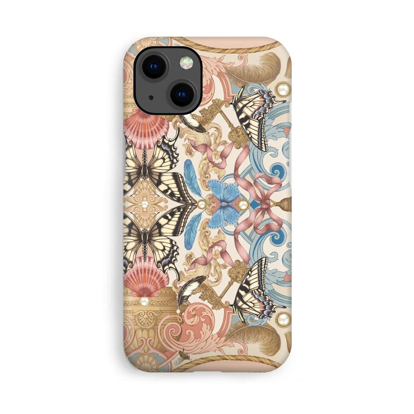 Luxury Phone Case - Baroque Butterfly